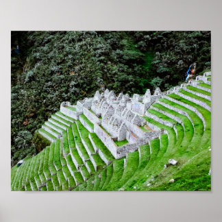 Poster Inca Trail Machu Picchu Peru - Fotografia Viagem