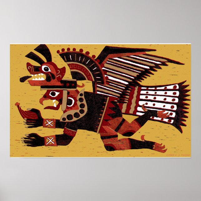 Poster 'Inca Warrior' (Frente)