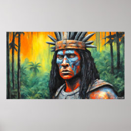 POSTER INCAN WARRIOR 3