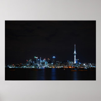 Pôster Incandescent Auckland