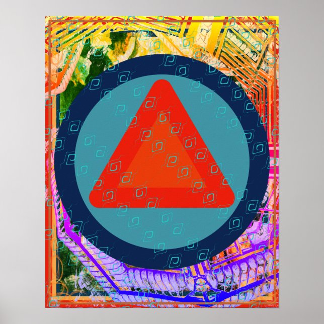 Poster Incêndio Elementar No Âmbito Do Auxílio A Meditaçã (Frente)