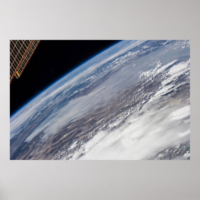 Poster Incêndio No Parque Nacional De Yosemite E Na Flore (Frente)