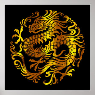 Poster Incêndio ouro: Um Dragão se Engraçando