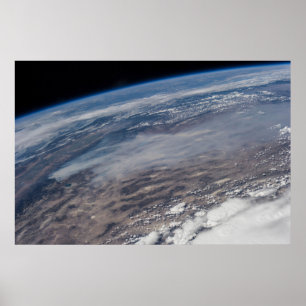 Poster Incêndios em volta do Parque Nacional de Yosemite.