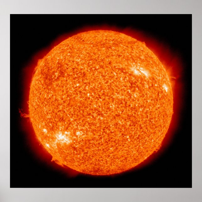 Pôster Incêndios Laranja do Sol (Frente)