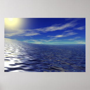 Pôster Inchamento do oceano