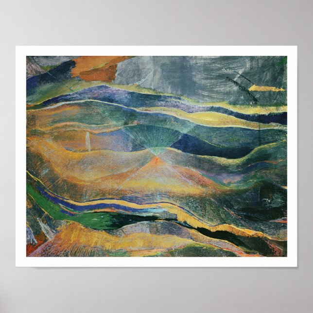 Poster Incidentes de Cores e Placas (tempera e pênci) (Frente)