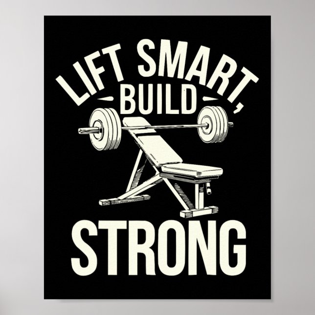 Poster Incline Bench Press Bodybuilding Malhação Workout (Frente)