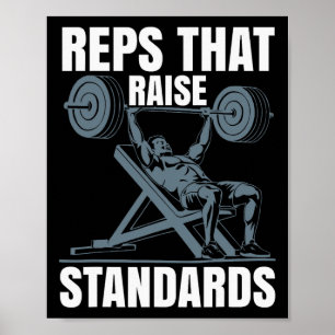 Poster Incline Bench Press Bodybuilding Malhação Workout