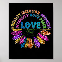 Inclusão da igualdade de amor Diversidade esperanç