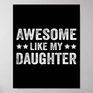 Poster Incrível Como Minha Dia de os pais Filha