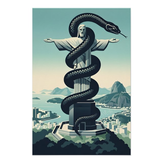 Pôster Incrível Rio De Janeiro (Frente)