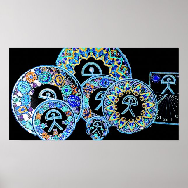 Pôster Indalo Man Cermaics, Almeria, Espanha (Frente)