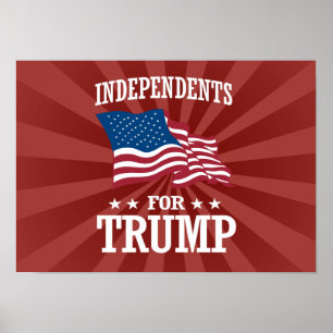 PÔSTER INDEPENDENTES DO TRUMP