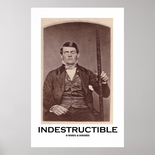Pôster Indestrutível (Phineas Gage) (Frente)