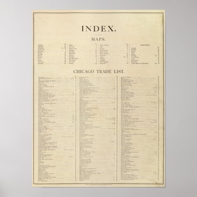 Poster Index New commercial atlas (Frente)