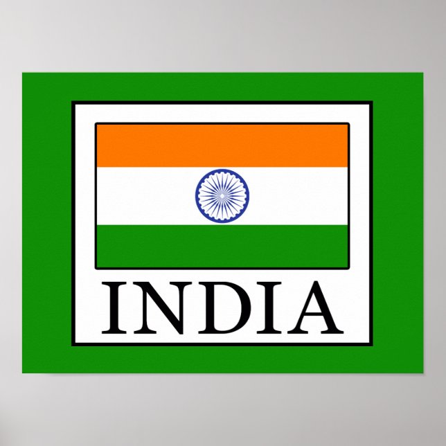 Poster Índia (Frente)