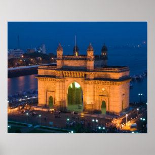 Pôster ÍNDIA, Mumbai (Bombay): Portão da Índia /
