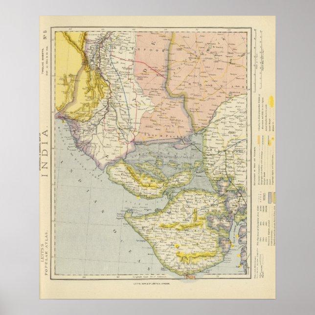 Pôster Índia, Paquistão (Frente)