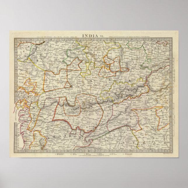 Pôster Índia VI (Frente)