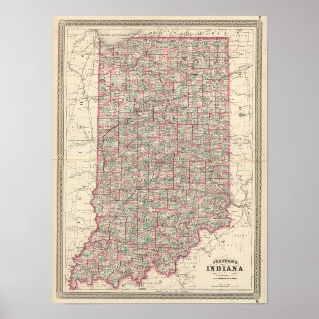 Poster Indiana 10 (Frente)