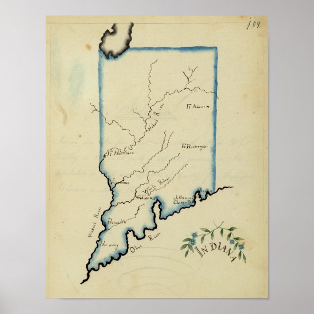 Pôster Indiana 8 (Frente)