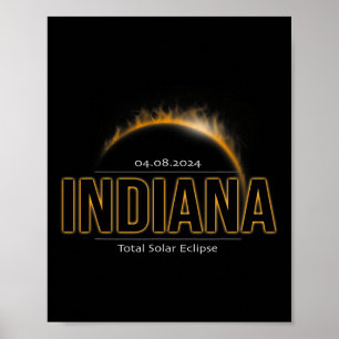 Poster Indiana America Abril De 2024 Caminho Da Totalidad