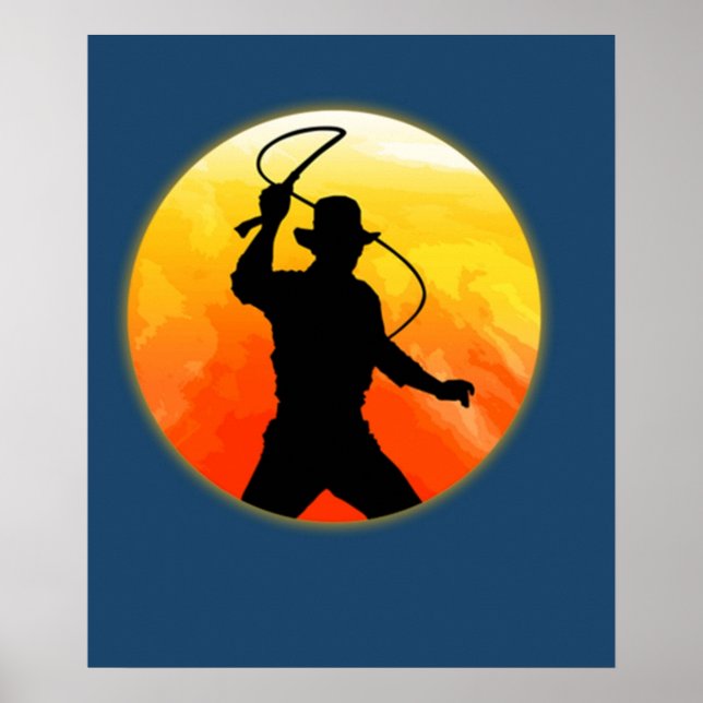 Poster Indiana Jones Old Raider (Frente)