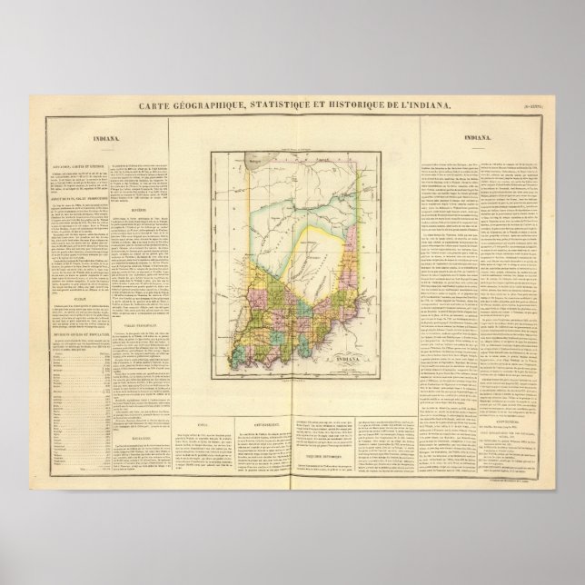 Pôster Indiana US (Frente)