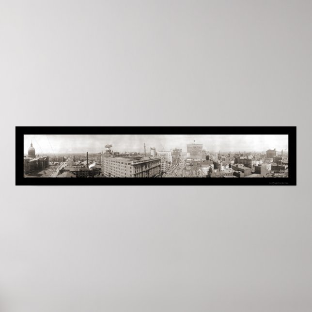 Pôster Indianápolis, IN Foto 1914 (Frente)