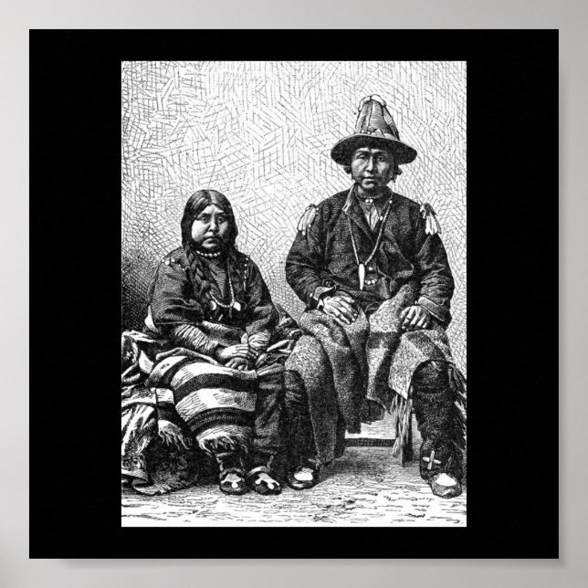 Poster indiano americano (Frente)