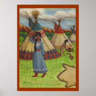 Pôster Indianos Blackfoot