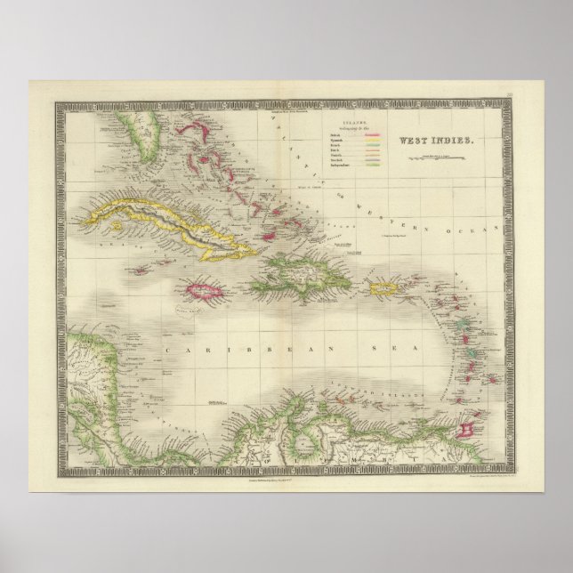 Poster Índias Ocidentais 11 (Frente)