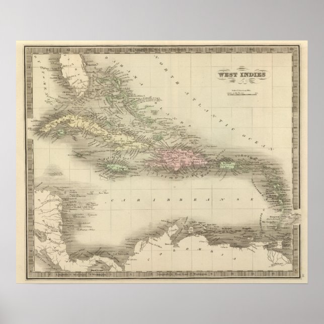 Pôster Índias Ocidentais 13 (Frente)