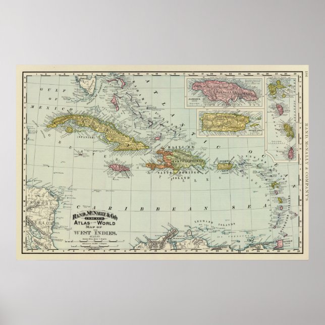 Pôster Índias Ocidentais 14 (Frente)