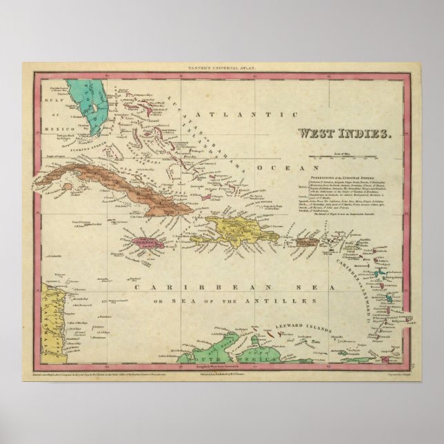 Pôster Índias Ocidentais 17 (Frente)