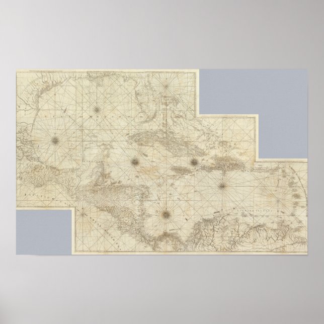 Poster Índias Ocidentais Compostas (Frente)