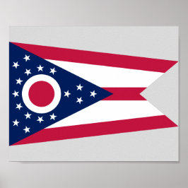 Poster Indicador do Estado de Ohio