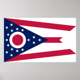 Poster Indicador do Estado de Ohio