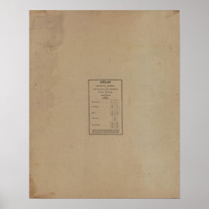 Pôster Índice ao atlas