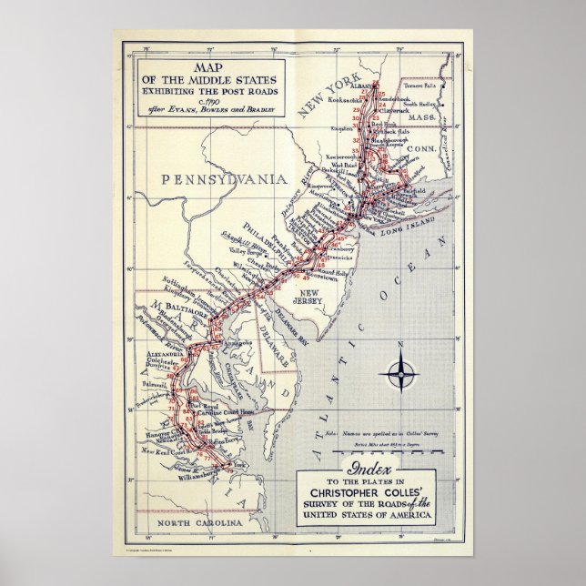Pôster Índice das Pratas no Levantamento das Estradas (Frente)