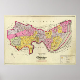 Poster Índice do atlas de Cambridge