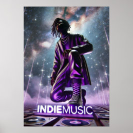 Poster indieMusic Purple-1