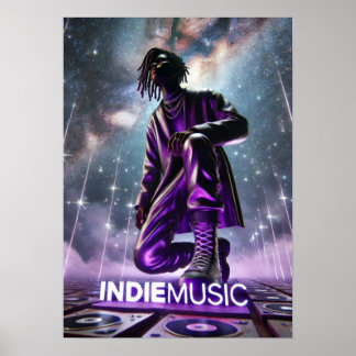 Poster indieMusic Purple-1