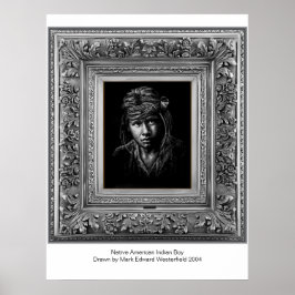Poster Indígenas Nativo Americano.