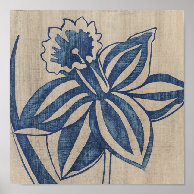 Pôster Indigo Daffodil (Frente)