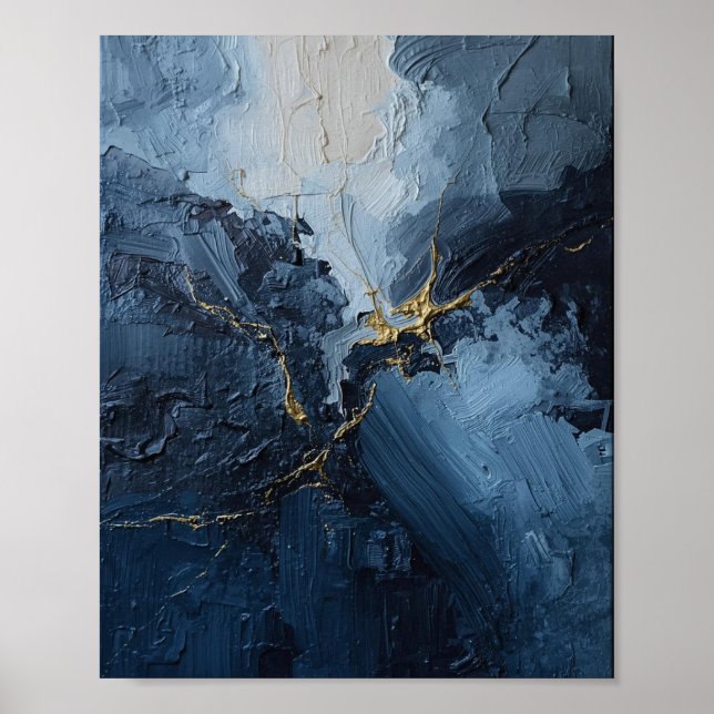 Poster "Indigo Rhapsody" (Frente)