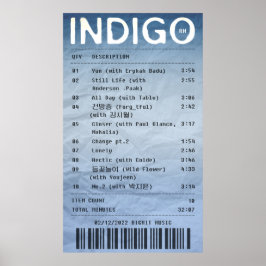 Poster INDIGO/RM - Recepção do álbum