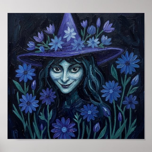 Poster IndigoDaisyWitch (Frente)