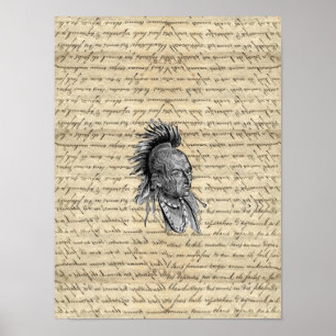 Pôster Índio americano